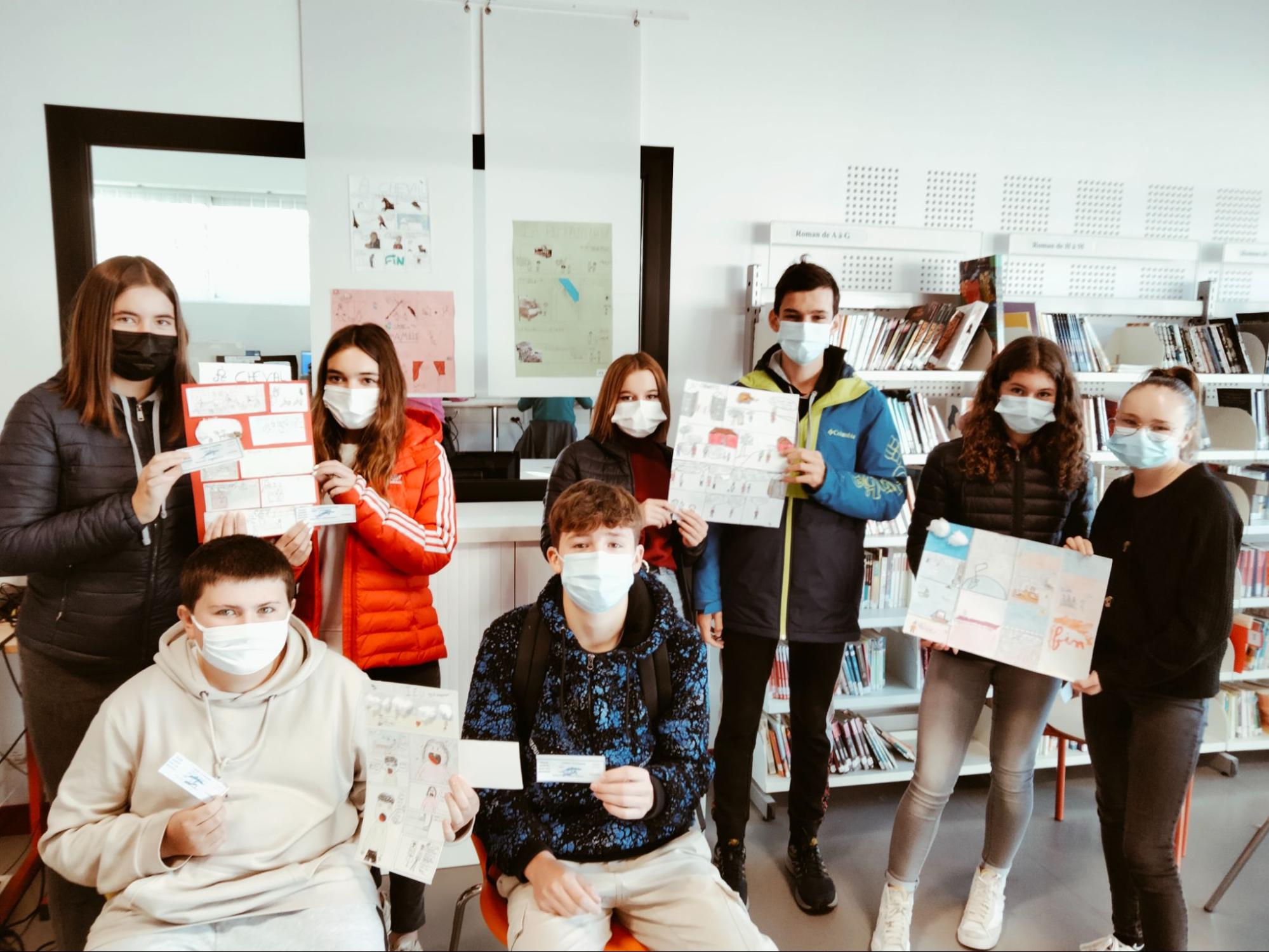 Les vainqueurs du concours planches de BD