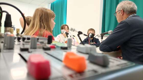 les débuts de l'atelier radio
