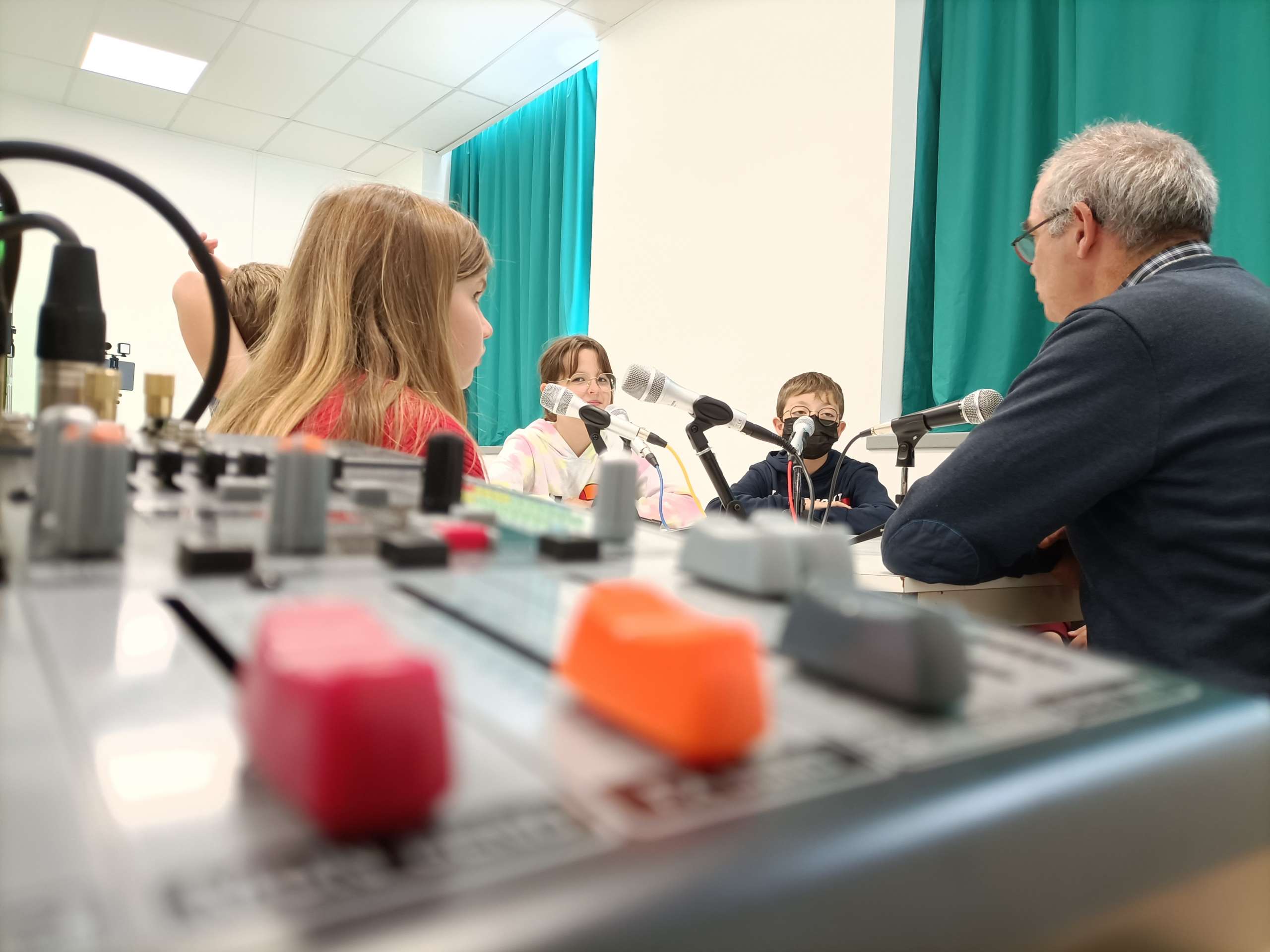 les débuts de l'atelier radio